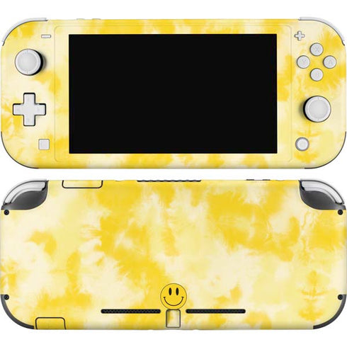 Yellow Tie Die Nintendo Switch Lite Skin